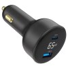 GEMBIRD Car Charger, Nabíjačka USB/USB-C, 65W