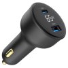 GEMBIRD Car Charger, Nabíjačka USB/USB-C, 65W