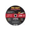 Kotúč rezný PROCRAFT 230x1,6mm