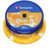 DVD - R Verbatim 4.7GB 16x CAKE 25pcs 43522