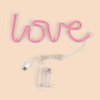 MANTA LOVE, LED Neon plexi dekorácia