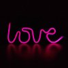 MANTA LOVE, LED Neon plexi dekorácia