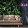 MANTA LOVE, LED Neon plexi dekorácia