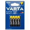 VARTA Batérie SUPER HEAVY DUTY LR03, AAA, 4ks