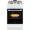 ELECTROLUX Kombinovaný sporák LKK520032W biely