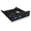 RAIDSONIC ICY BOX IB-HUB1417-i3, Predný panel 3,5"