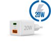 HAMA Rýchlonabíjačka, USB-C/A PD/QC 20W
