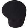 CONNECT IT Gelová podložka pod myš, čier (YS-M11B)