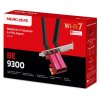 MERCUSYS MA47BE, PCIe karta BE9300 WiFi7 adaptér
