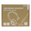 DELTACO Office USB Mono Headset
