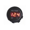 Panelové meradlo DV34530 voltmeter 6-30V červený