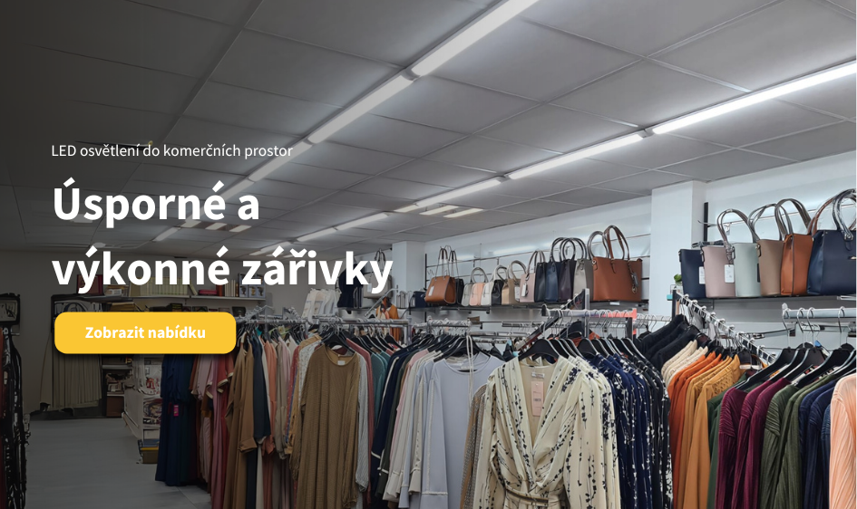 LED do komerčních prostor