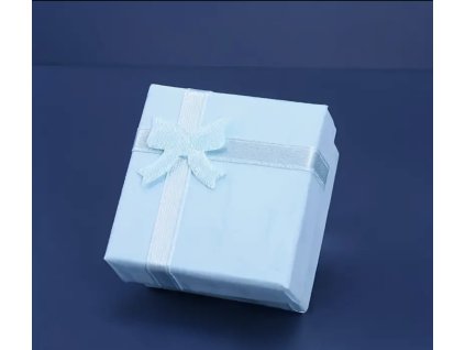 Světle modrá krabička