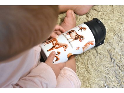 Detská fľaša - farmárske zvieratká