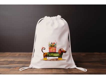 Drawstring Bag Mockup