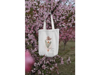 Canvas Bag Hanging on a Tree Mockup