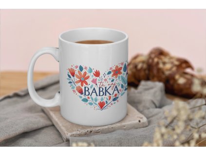 Mug MockUp with croissant