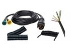 Kabely, kabelové sady, chráničky, konektory