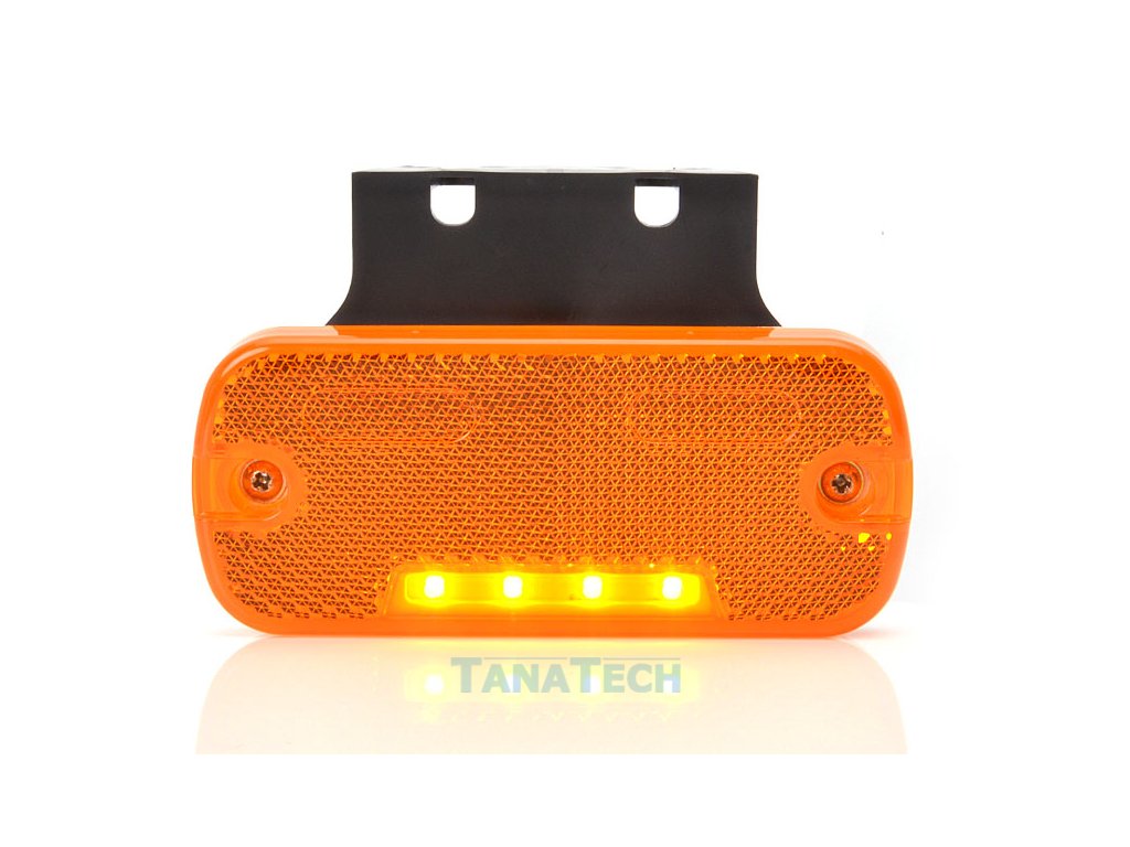 Svietidlo pozičné 904 oranžová LED vr. odrazky