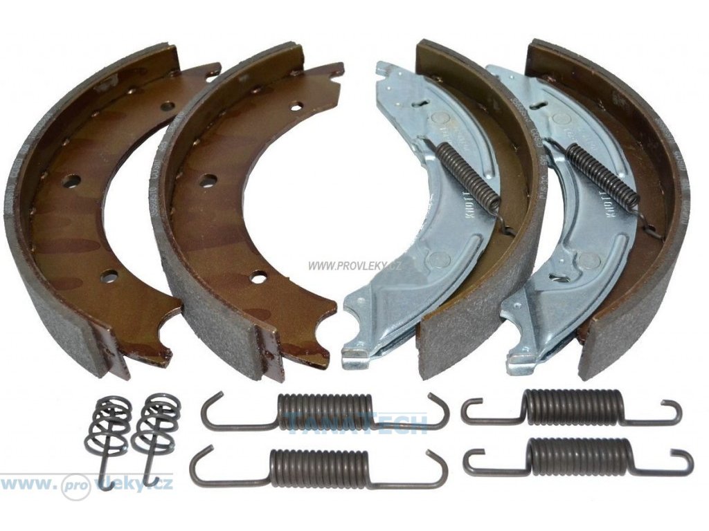 Bremsbacken Bremsbeläge 250x40mm Knott - Set