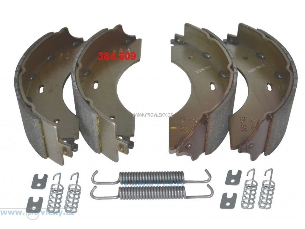 Brzdové čeľuste Al-ko / 1 náprava; Al-ko 2361 - malá sada