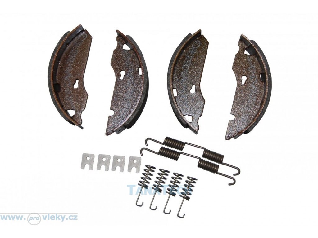 Súprava brzdových čeľustí pre Al-ko 1637 (160x35) malá