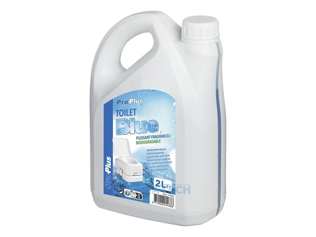 Toaletná kvapalina 2 litre prísada do odpadovej nádrže modrá
