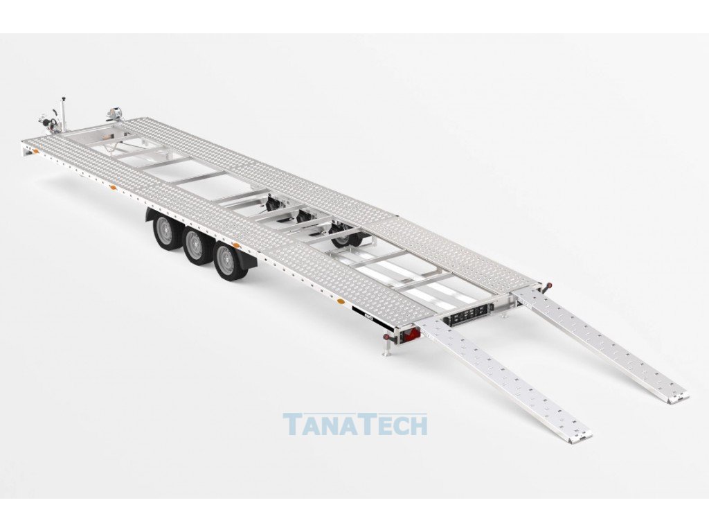 Príves Martz GT PLUS 850/3 S 3,5 T 13" kolesá, lomený na dve autá