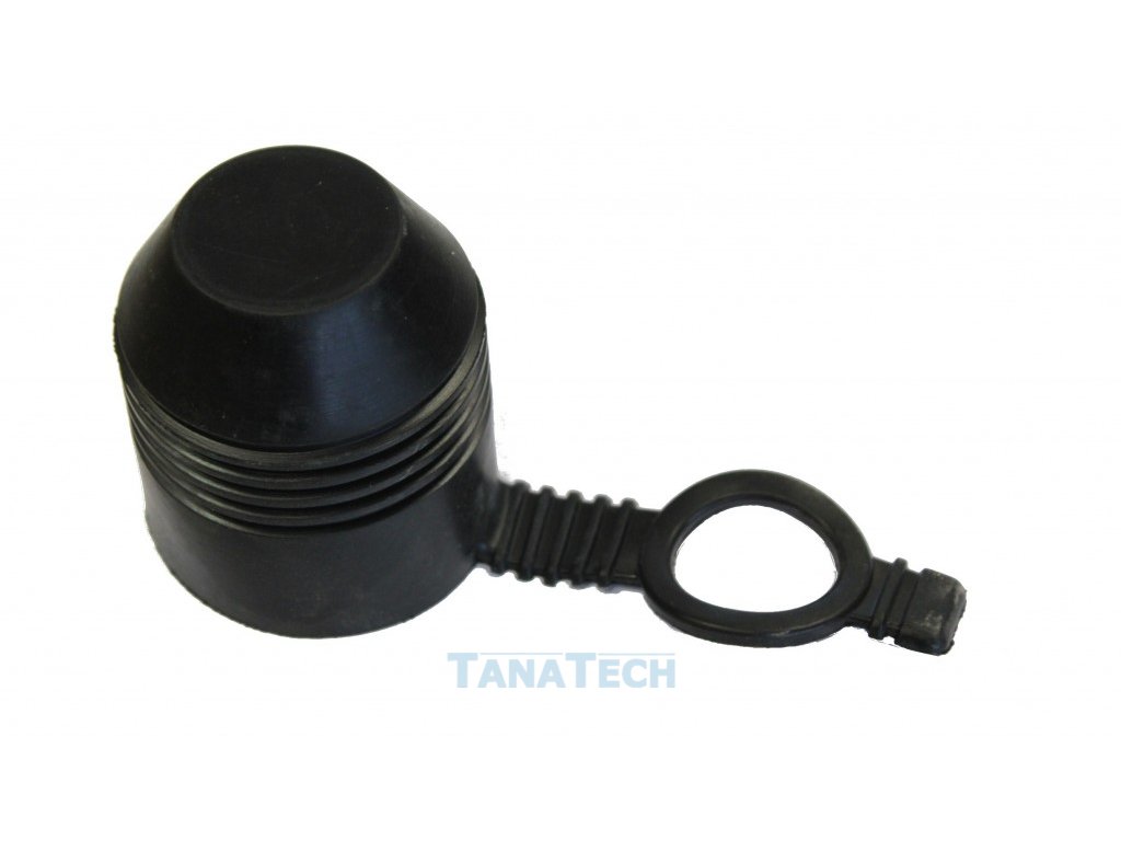 Abdeckkappe Gummi mit Ring