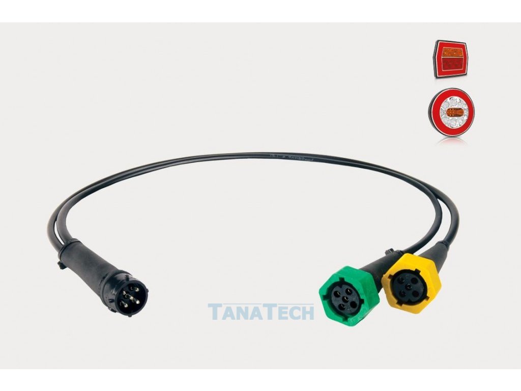 Prepoj. kábel pre lampy Fristom s bajonetom (1 + 1)