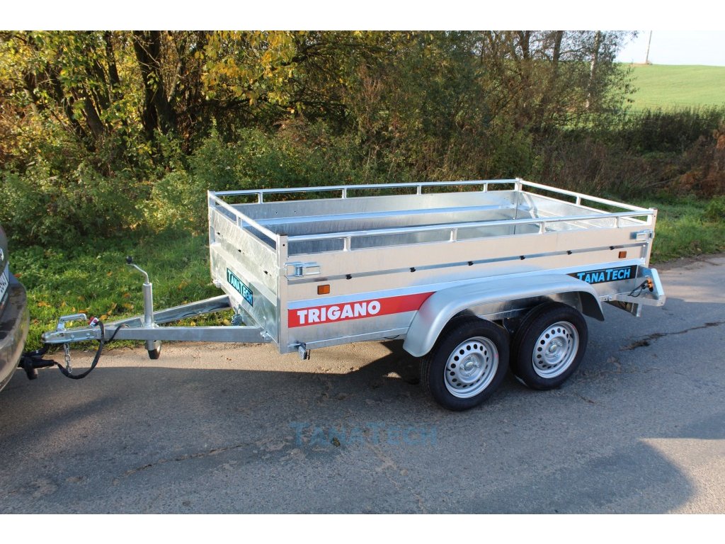 Přívěs Lider 2C250 750kg 253x134x50cm dvounápravový