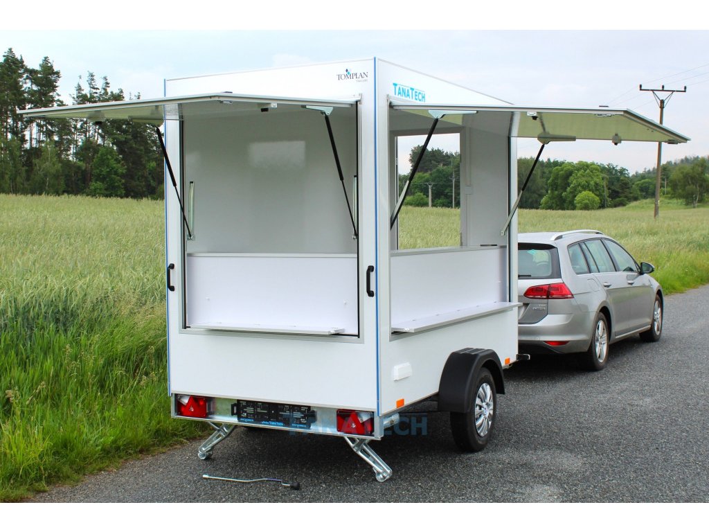 Príves predajný stánok Tomplan TFS 252.01 1300kg 250x150x200cm