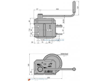 Seilwinde AL-KO 901 OPTIMA 900kg