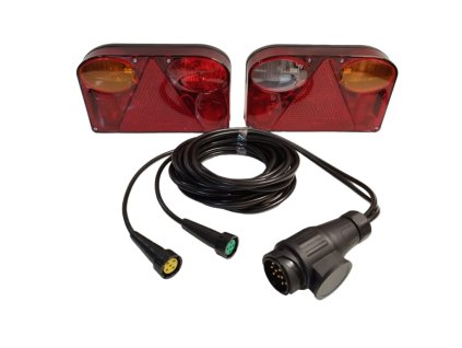 Lichtset 5m Kabel 13P, Rücklichter