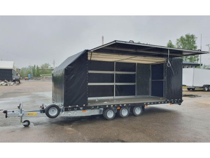 Přívěs Wiola L35G55P 3500kg MOTORSPORT přepravník na auta