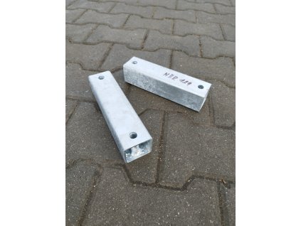 Feststellbremsbelag, Teilung 166 mm, Höhe 50 mm, 1 Paar