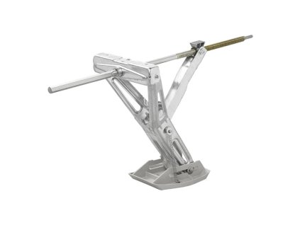 Stützfuß für Wohnwagen/Anhänger 1000kg 605x280mm H:470mm inkl. Stabilisierungsfuß und verlängertem Schwenkmechanismus