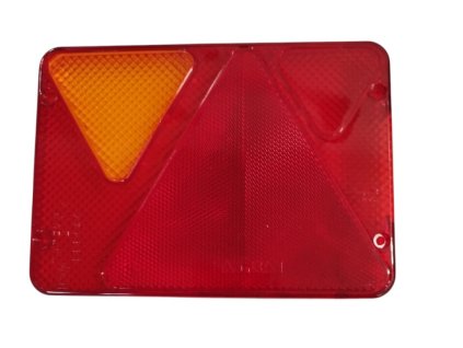 Kryt svítilny AJBA 185x130mm levá