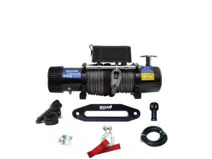 Naviják elektrický BST 12000 LBS 12V se syntetickým lanem