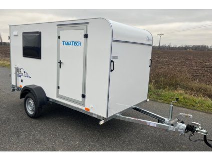 Skříňový přívěs Tomplan TFS 320.00 1300kg , okno, dveře 320x150x150cm