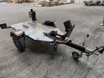 Přívěs Balhanger MOTO-1 ALU kola pro přepravu motocyklu