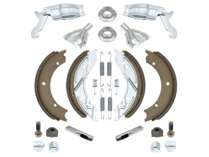 Sada velká brzdových čelistí pro nápravu KNOTT 250x40 vhodné pro typ 25-2025/1