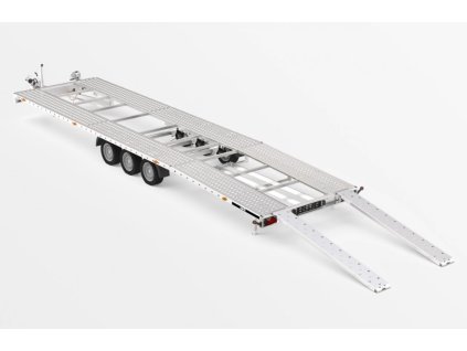 Príves Martz GT PLUS 850/3 S 3,5 T 13" kolesá, lomený na dve autá