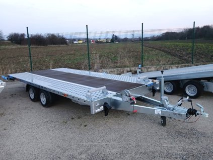 Přívěs Martz UNIDECK 450 3000kg, překl. výplň, kola R10