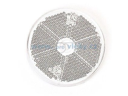 Odrazka FI61 kulatá 61mm bílá na nýt