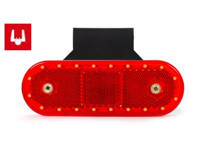 Poziční svítilna zadní červená 535ZJ LED s konektorem