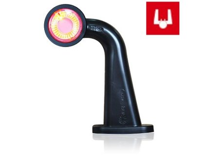 Umrissleuchte winklig rot und weiß LED 415P - rechts
