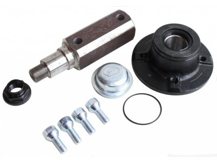 Welle 50x50mm mit Radnabe SPP