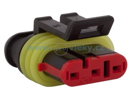 AMP Super-seal konektor – 3-póly (vidlice)