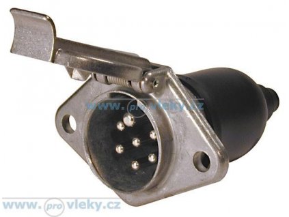 Steckdose Stahl 24V 7-polige typ N